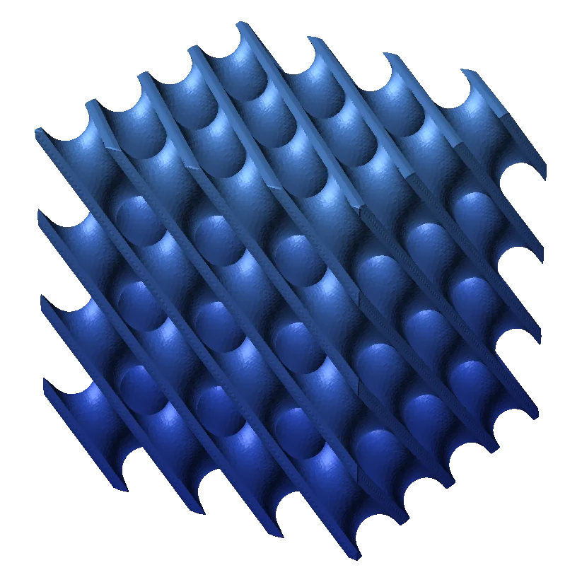 Diamond sheet lattice